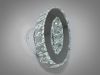 Кришталеве LED бра 6W "Crystal Oval Chrome" (9604HR)