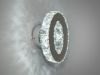 Кришталеве LED бра 6W "Crystal Oval Chrome" (9604HR)