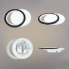 Настінне LED бра в чорно-білому кольорі з регулюванням світла VIVA 2R (25W)