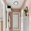 Настінне LED бра в чорно-білому кольорі з регулюванням світла VIVA 2R (25W)