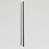 Довге лінійне настінне Led бра 80 смчорного кольору  20W Minimalism Line Black (6334/80BK)