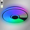 Кругла світлодіодна люстра до 18 м² з колонкою та RGB (SONG RGB 60W R 10452)