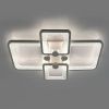 Квадратная Led люстра до 15м² с пультом и приложением (TIRE 60W 4S-APP)
