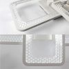 Квадратная Led люстра до 15м² с пультом и приложением (TIRE 60W 4S-APP)