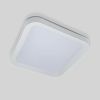 Стельовий LED світильник 70 Вт квадратної форми до 18 м² (Violux MILAN 70W 4500K)