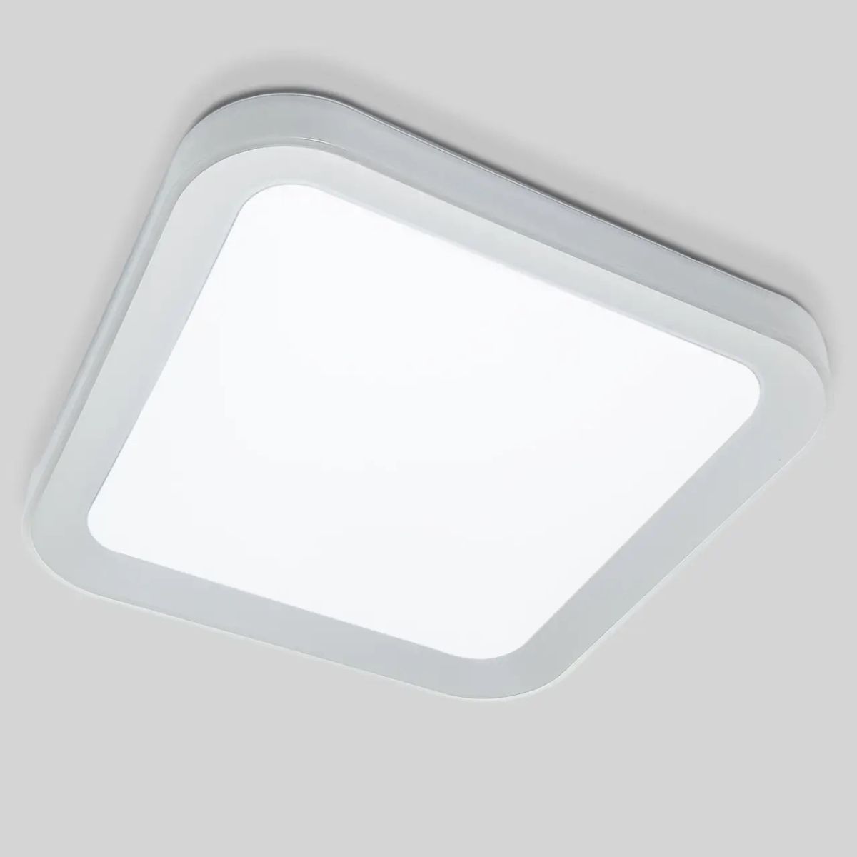 Стельовий LED світильник 70 Вт квадратної форми до 18 м² (Violux MILAN 70W 4500K)