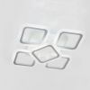 Компактна Led люстра квадратної форми, 50 Вт, білий корпус до 15 м² (AS8060/4+1Wh)