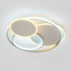 Стельова LED люстра 25 м² круглої форми 100 Вт біла з пультом керування (VIOLUX SPINER 220525)