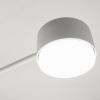 Дизайнерська біла люстра на 10 ламп до 30м² LUMINARIA RAY SLIM WHITE