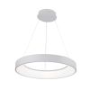 Підвісна Led-люстра чорна у формі кільця VALESO V 1136 WT