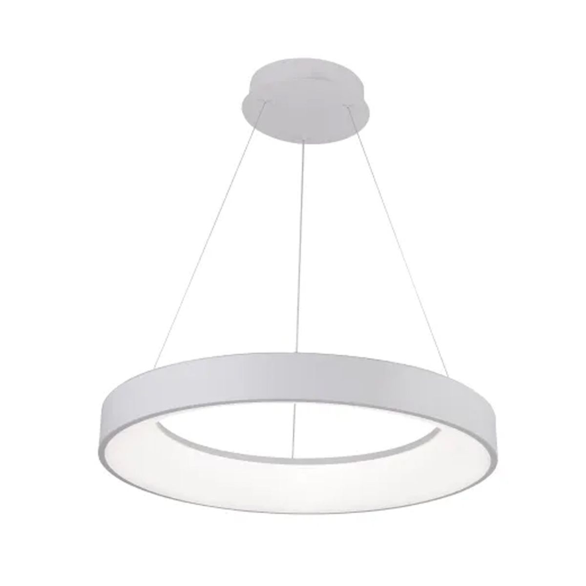 Підвісна Led-люстра чорна у формі кільця VALESO V 1136 WT