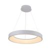 Підвісна Led-люстра чорна у формі кільця VALESO V 1136 WT