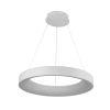 Підвісна Led-люстра чорна у формі кільця VALESO V 1136 WT