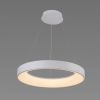 Підвісна Led-люстра чорна у формі кільця VALESO V 1136 WT