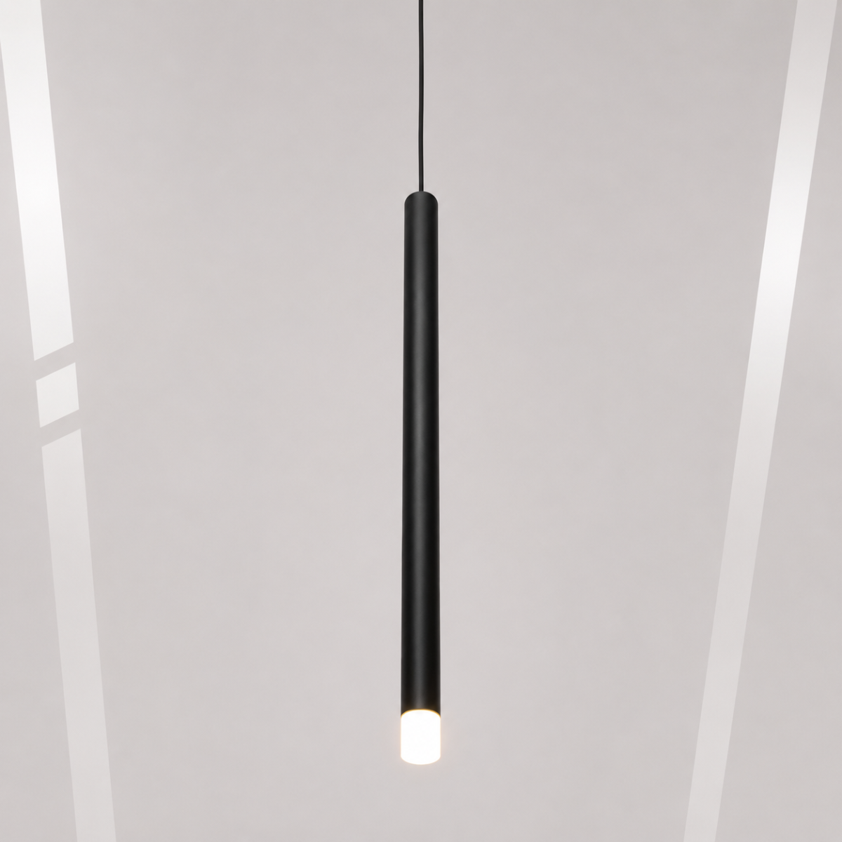 Сучасний LED-підвіс чорний циліндр 3 Вт (PX-1A/400)
