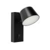 Настінний Led-світильник чорний CROCUS-R VIOLUX 8W 4200K