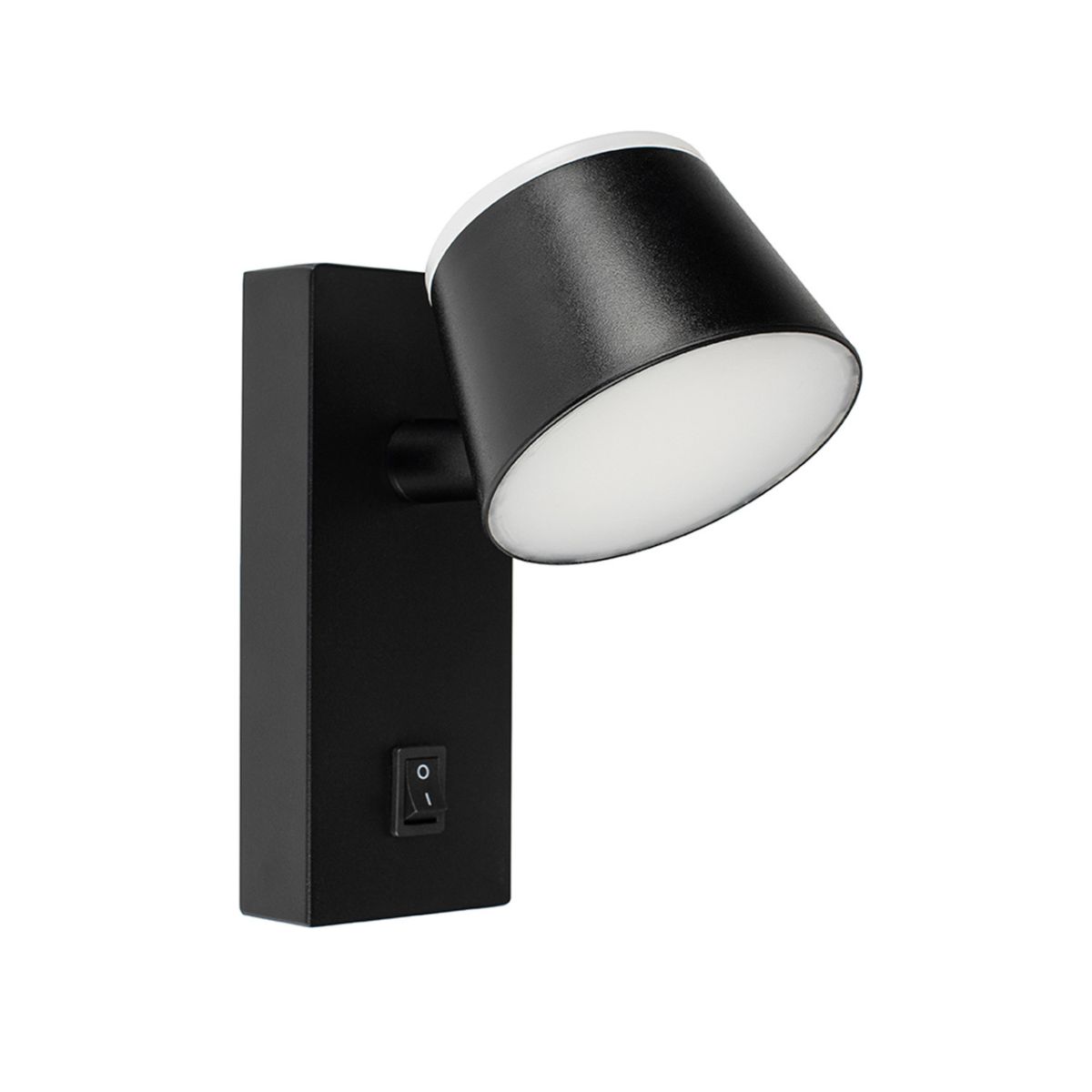 Настінний Led-світильник чорний CROCUS-R VIOLUX 8W 4200K