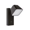 Чорний настінний Led-світильник CROCUS-S VIOLUX 8W 4200K