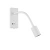 Сучасний настінний Led-світильник у білому корпусі SNAKE USB+TYPE-C VIOLUX 5W 4200K