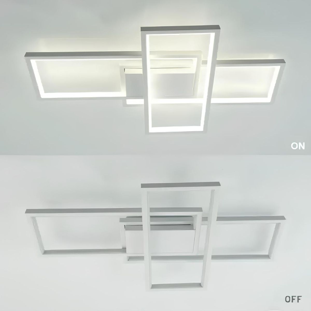 LED люстра до 15м² в білому кольорі з пультом керування SVEN 3S SMART WHITE (70W)