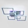 Led-люстра 25-30 м² з пультом на 6 ромбів 159 Вт (SL-5331/2+2+2 CR+RGB)