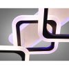 Стельова Led-люстра з пультом управління з квадратними плафонами, освітлення до 15 м²