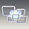 LED люстра біла з пультом та підсвічуванням, 3 режими, до 15 м² (A8160/2+3WH)