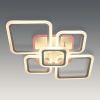 LED люстра біла з пультом та підсвічуванням, 3 режими, до 15 м² (A8160/2+3WH)