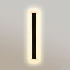 Фасади Led світильник 90 см архітектурний для інтер'єру та вулиці SOLEIN 23W S BLACK