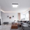 Led-люстра освітлення до 18 м² кругла у чорному корпусі на 90 Вт (ONIX S 10486)