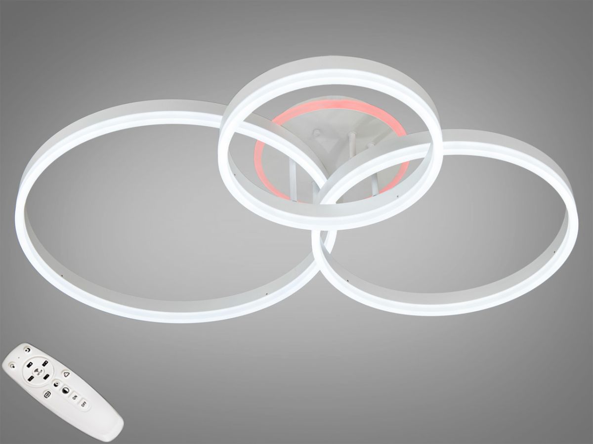 Люстра з пультом управління 8174/345WH LED люстра