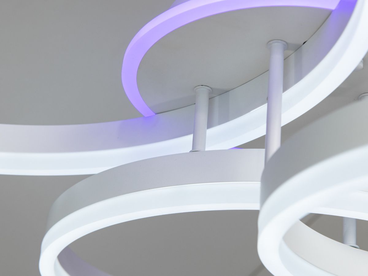 Люстра з пультом управління 8174/345WH LED люстра