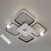Світлодіодна Led-люстра до 18 м² з пультом та зоряним небом (MX2990-2+2B WH+BK)