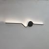 Подовжена Led Бра 80 см у чорному корпусі 9093/800BK