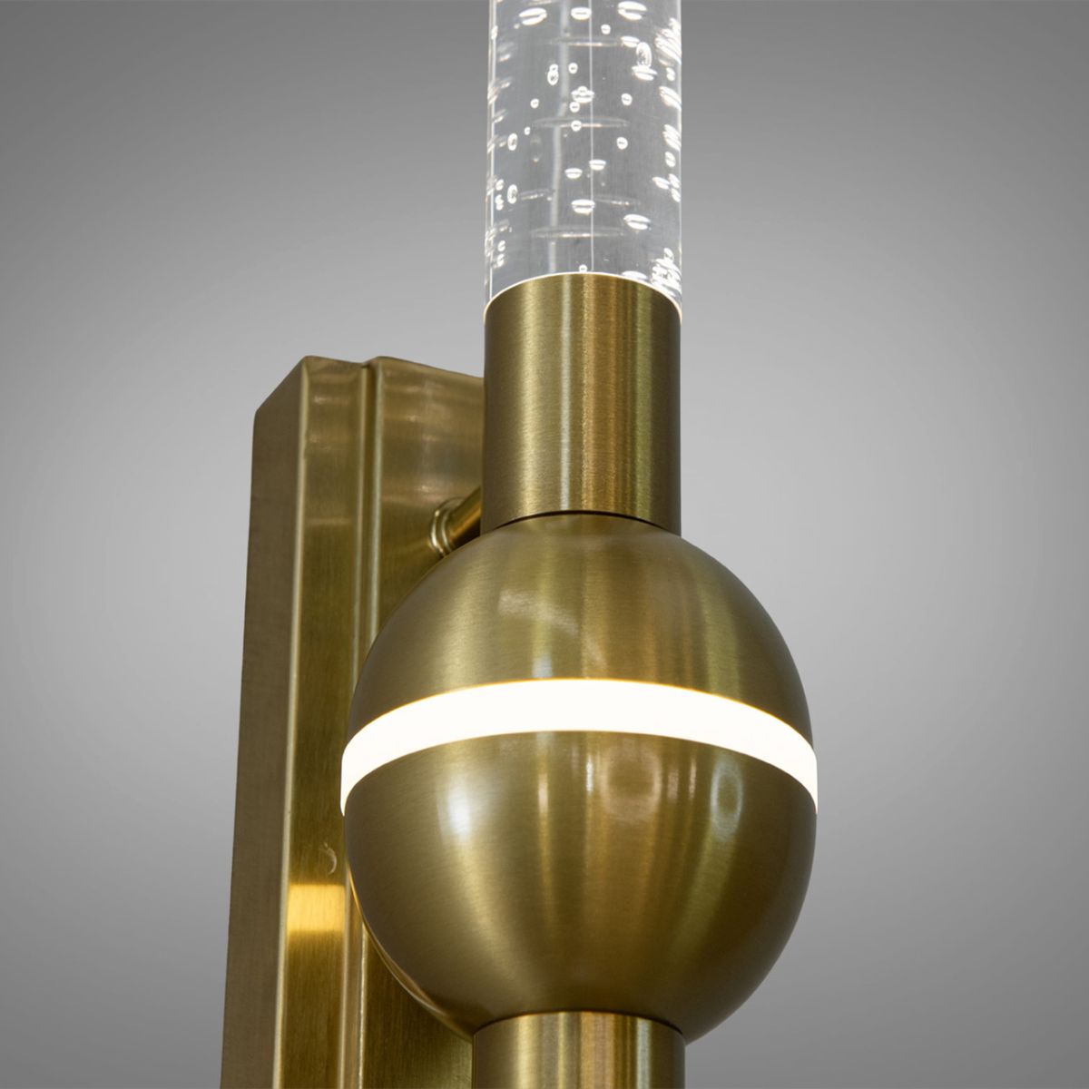 Елегантне золоте Led Бра циліндричної форми F3787