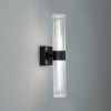 Сучасне Led бра циліндричної форми чорного кольору (F3018BK)