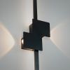Подовжене ультрасучасне світлодіодне Led-Бра у чорному кольорі 100 см 1552/1000BK