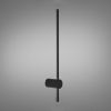 Сучасне світлодіодне Led-Бра 60 см чорного кольору Stick Black Minimal 2042/600 black
