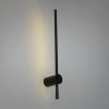 Сучасне світлодіодне Led-Бра 60 см чорного кольору Stick Black Minimal 2042/600 black