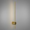 Подовжене свiтлодiодне Led-Бра 60 см у бронзовому корпусі Stick Bronze Minimal 2042/600 brass
