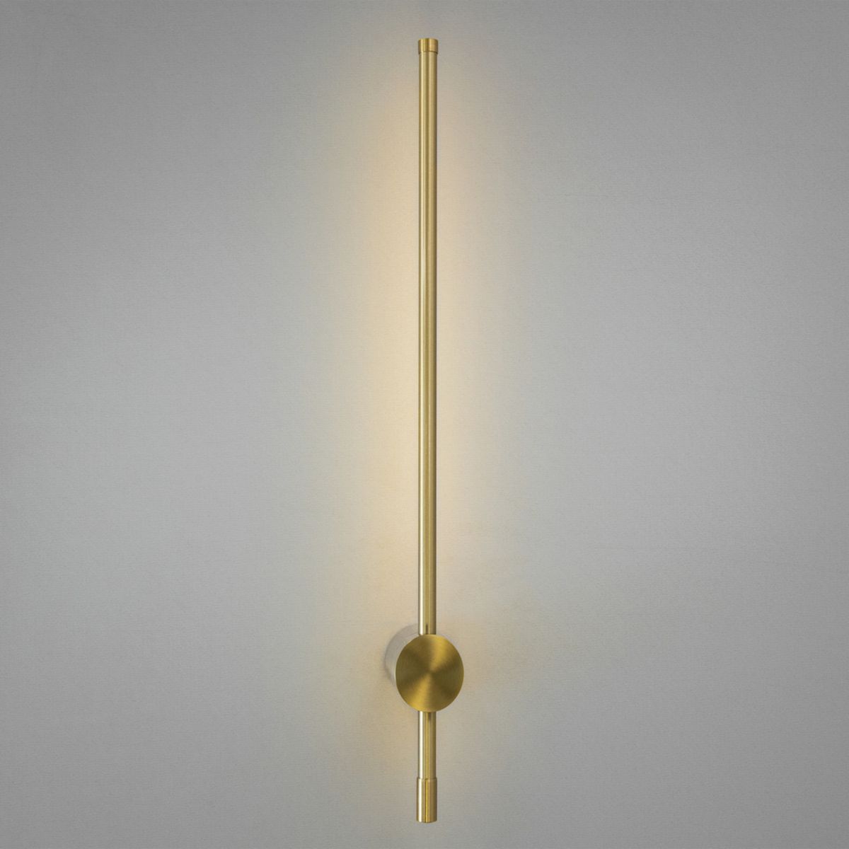 Подовжене свiтлодiодне Led-Бра 60 см у бронзовому корпусі Stick Bronze Minimal 2042/600 brass