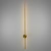 Подовжене свiтлодiодне Led-Бра 80 см  у бронзовому корпусі Stick Bronze Professional 2042/800 brass
