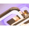 Золота Led-люстра з пультом  до 10 м² (8208/2G LED 3color dimmer)