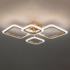 Світлодіодна Led-люстра з пультом на 4 квадрати, освітлення до 10 м² (A8060/2+2G)