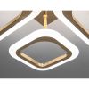 Світлодіодна Led-люстра з пультом на 4 квадрати, освітлення до 10 м² (A8060/2+2G)