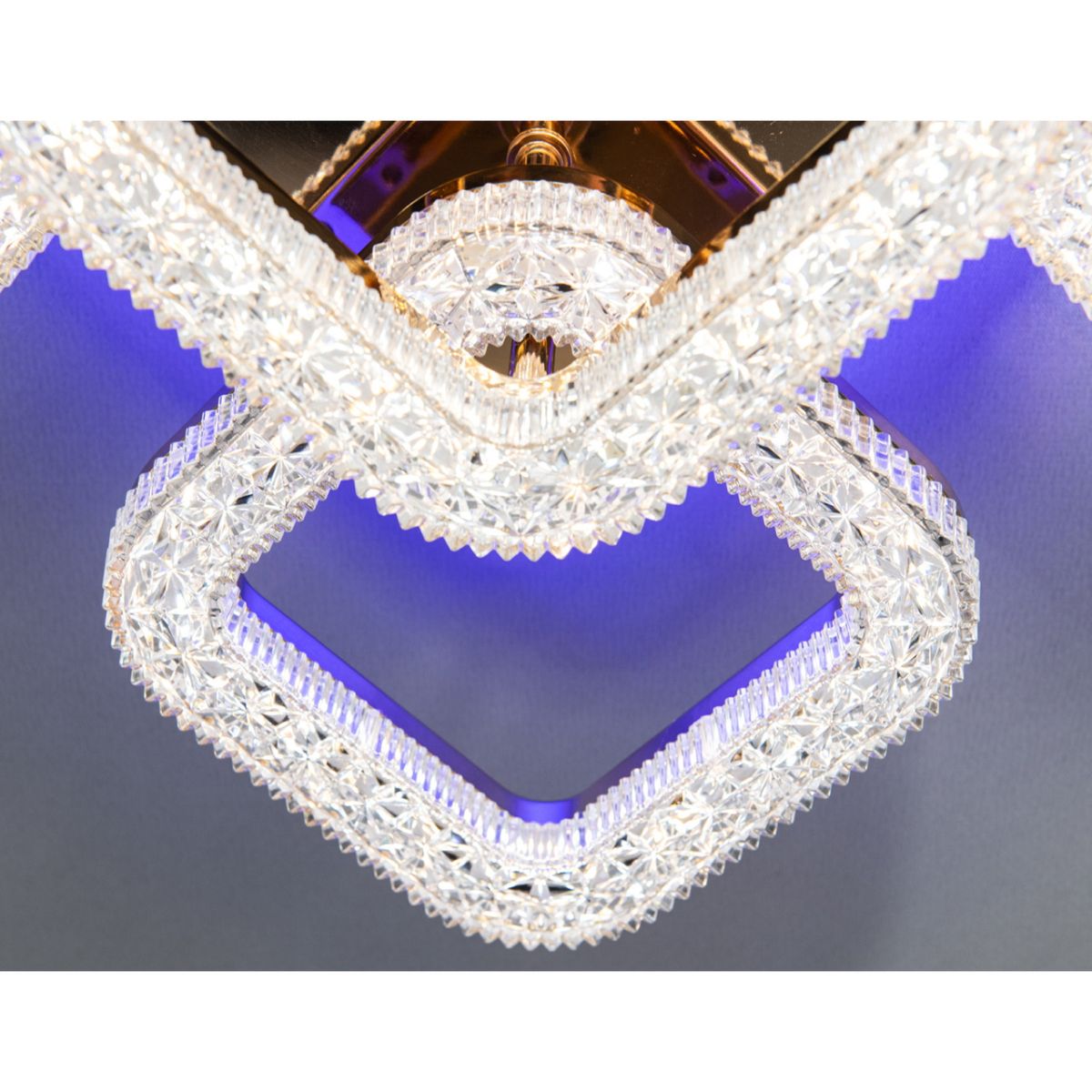 Світлодіодна Led-люстра з пультом на 5 квадрати, освітлення до 10 м²