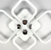 Светодиодная Led люстра с пультом 70Wt белая до 15 м² модель 1178/2+2 Wh