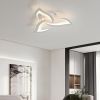 Стельова біла Led люстра до 10 м² форма білий лотос  (V 5102-3 WH)