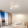 Стельова біла Led люстра до 10 м² форма білий лотос  (V 5102-3 WH)