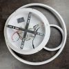 Кругла смарт люстра з пультом до 20 м² у білому кольорі Led 100W (DUOS Wh 220795)